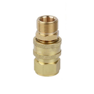 Bộ nối nhanh máy xịt rửa cao áp ( Đồng - 22mm - 28/14)