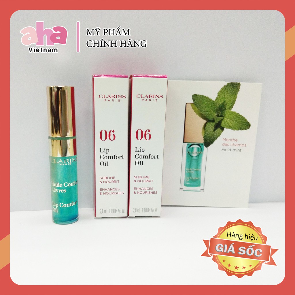 Dầu dưỡng môi Clarins Instant Light Lip Comfort Oil 2.8ml | BigBuy360 - bigbuy360.vn