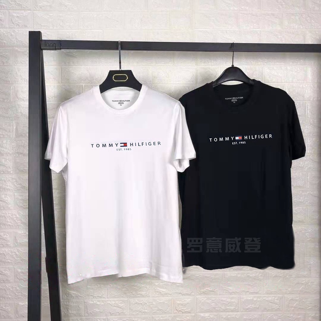 Áo Thun Tay Ngắn Họa Tiết Chữ Tom-my Size S-5XL