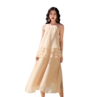 Olv - đầm vivian layering maxi
