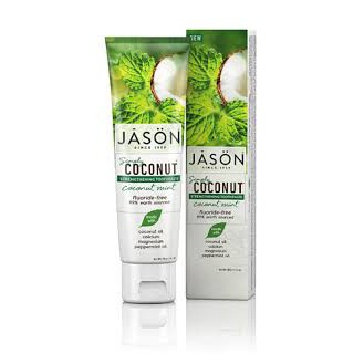 Kem đánh trắng răng Jason Simply tinh chất dừa 119gr