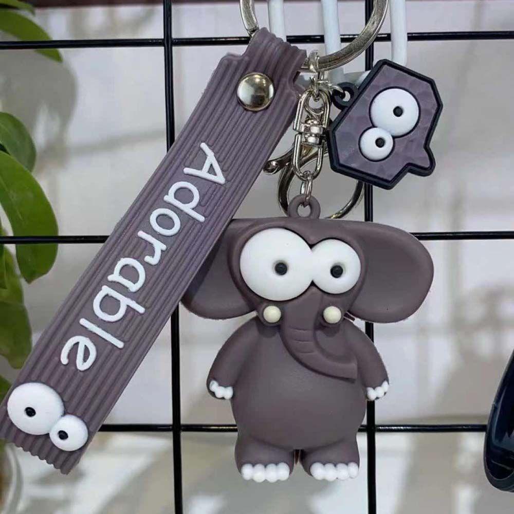 Móc Chìa Khóa Hình Sư Tử Handmade Xinh Xắn