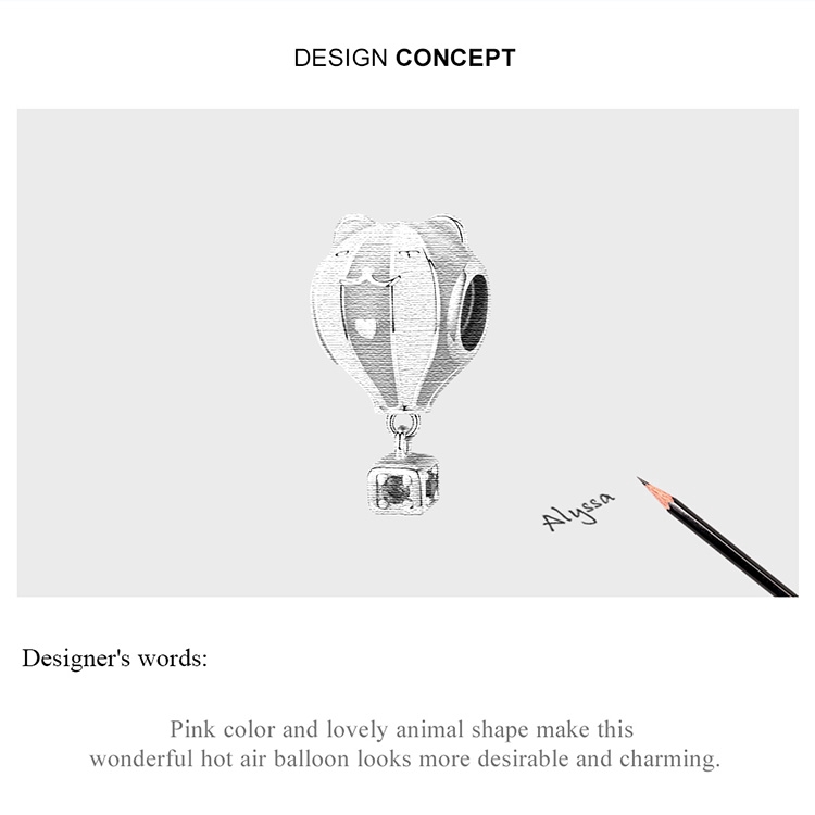 Hạt xỏ vòng tay BAMOER Scc1378 bằng bạc 925 hình mèo dễ thương