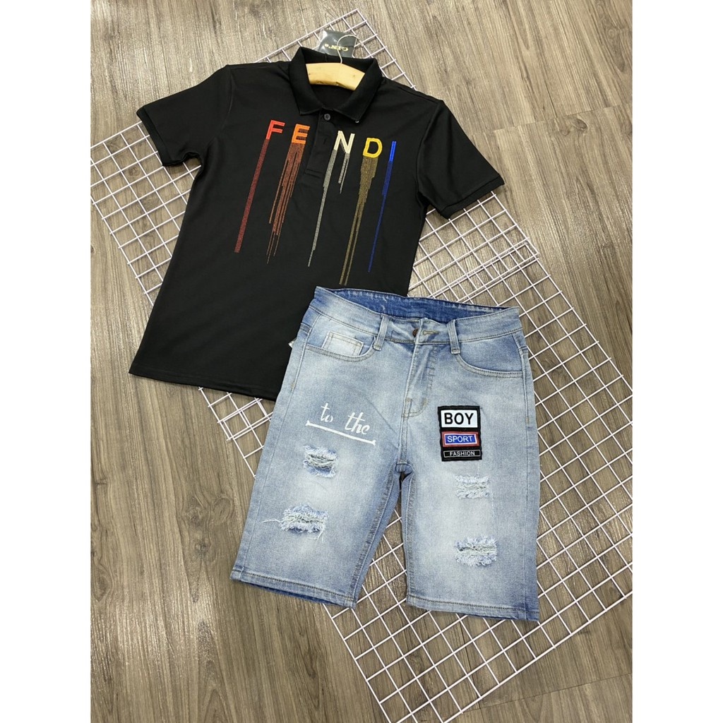 Áo Polo nam ĐẸP - cổ trụ thun Phối cao cấp from chuẩn, thiết kế phong cách sang trọng, thấm hút mồ hôi