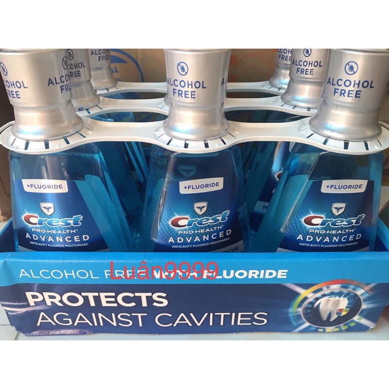 NƯỚC SÚC MIỆNG TRẮNG RĂNG CREST PRO-HEALTH 1L
