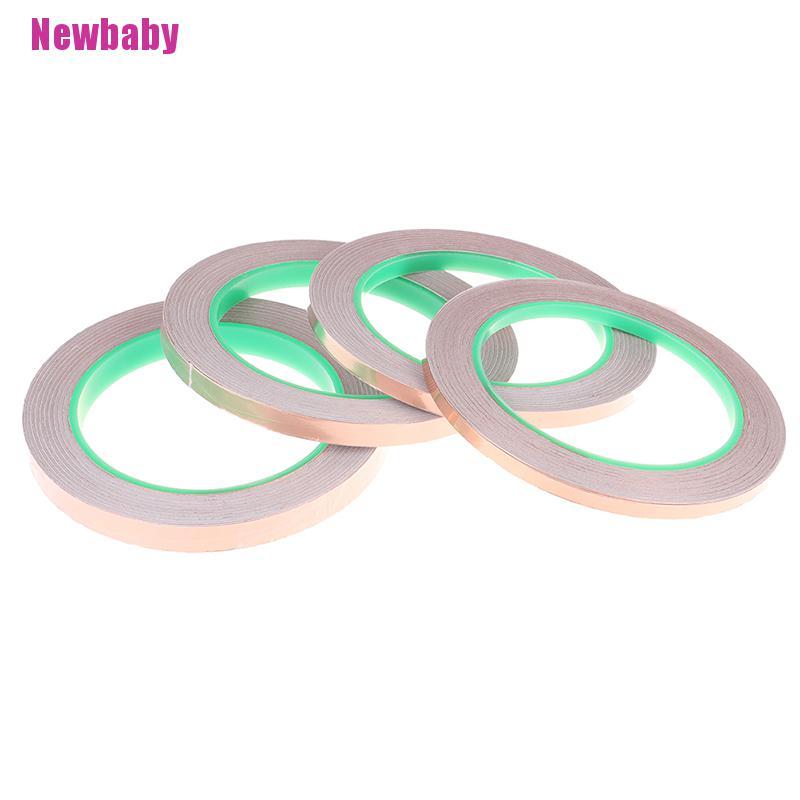 [Newbaby] Cuộn Băng Keo Lá Đồng Hai Mặt Dài 20M