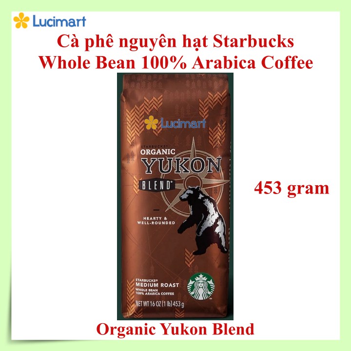 Cà phê Starbucks nguyên hạt 100% Arabica Whole Bean Coffee [Hàng Mỹ]