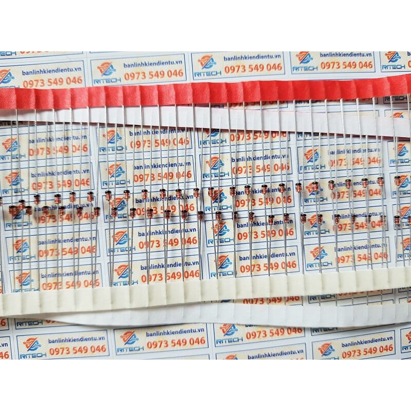 [Combo 50 chiếc] Diode zenner 1N5231B 5.1V 0.5W DO-35