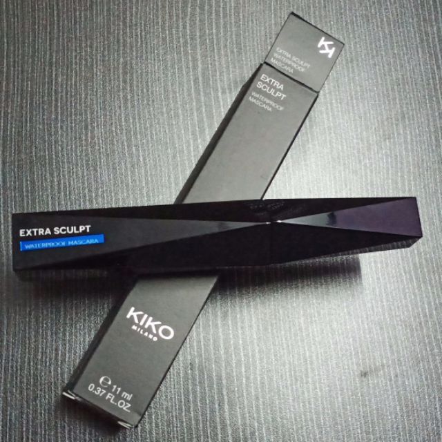 Mascara kiko extra sculpt chống nước 11ml xách tay Pháp