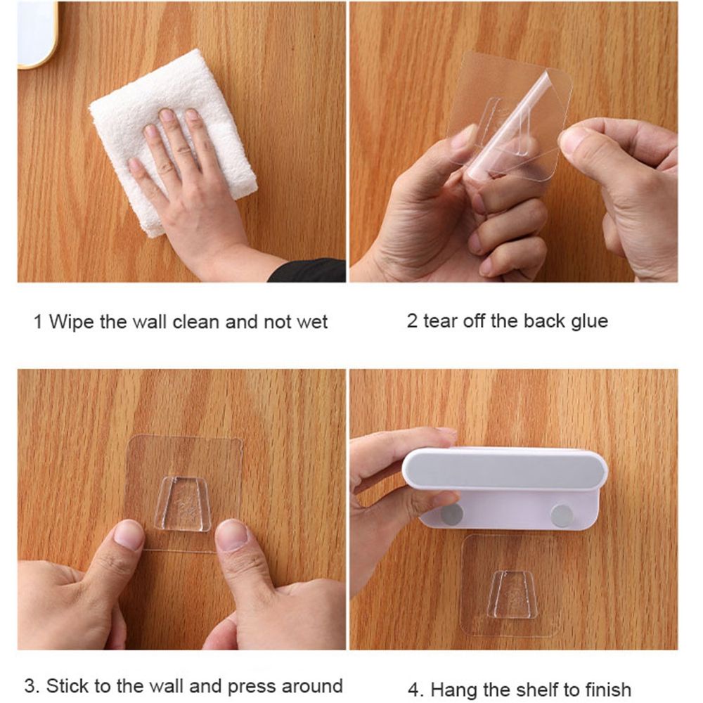 Epoch Giá Đỡ Máy Sấy Tóc Bằng Abs Gắn Tường Không Cần Khoan Chống Nước Đa Năng