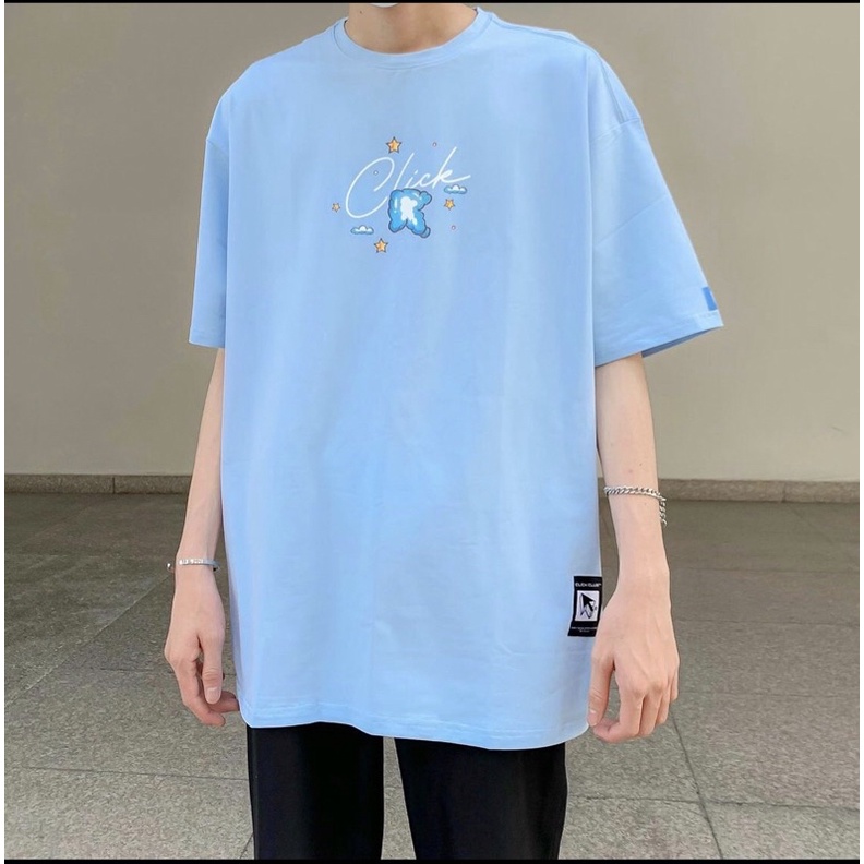 Áo thun tay lỡ MIA, Áo phông nữ form rộng dáng Unisex/Ulzzang mặc lẻ cặp nhóm hình CLICK