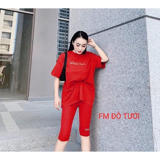 Đồ bộ nữ cotton lửng FM
