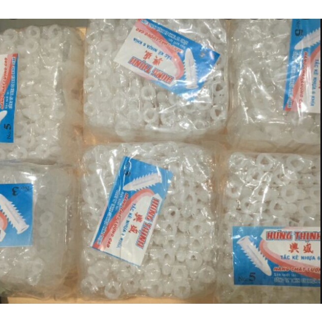 Tắc kê nhựa 12F - 14F 50 cái
