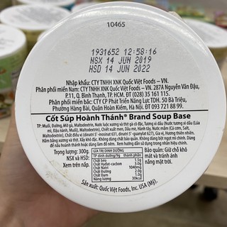 Cốt Súp Hoành Thánh Quốc Việt Foods