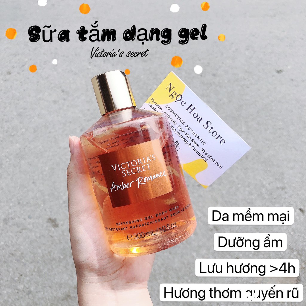 Sữa Tắm Victoria’s Secret Refreshing Gel Body Wash – Amber Romance