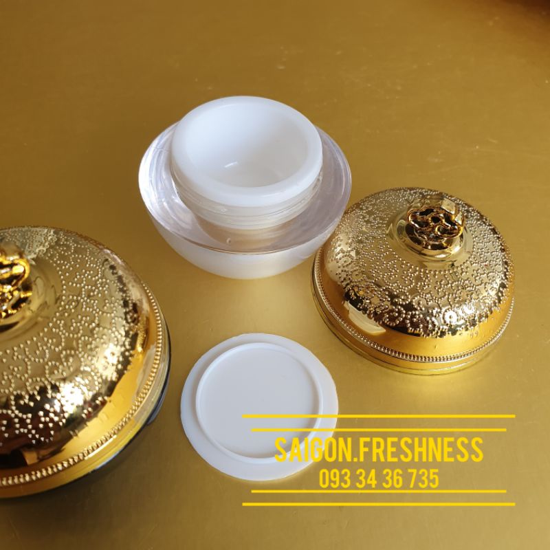 Hủ chiết mỹ phẩm mẫu hoàng hậu 10g, đựng kem sang trọng Nhiều Màu