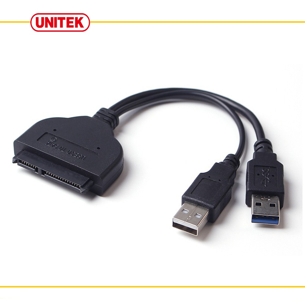 Cáp chuyển Sata to 2 đầu USB 3.0 và 2.0