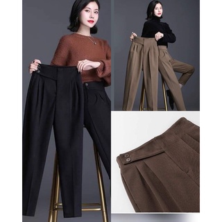 Quần Baggy Nữ Cạp Lệch Hot Trend