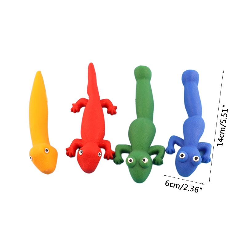 Mô Hình Đồ Chơi Động Vật Dính Tường Leo Trèo Co Giãn WMMB 14cm Dành Cho Trẻ Em