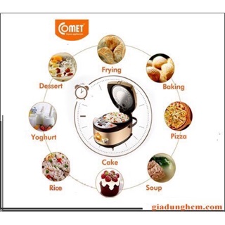 Nồi Cơm Điện Tử Comet CM8087 - CM8088 1.8 Lít