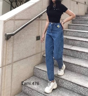 Quần baggy jean hoa cúc 🌻🌻