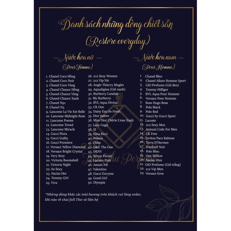 [ Chuyên Sỉ]Nước Hoa Tinh dầu Pháp 15ml Vỏ Xoay Bỏ túi | Thế Giới Skin Care