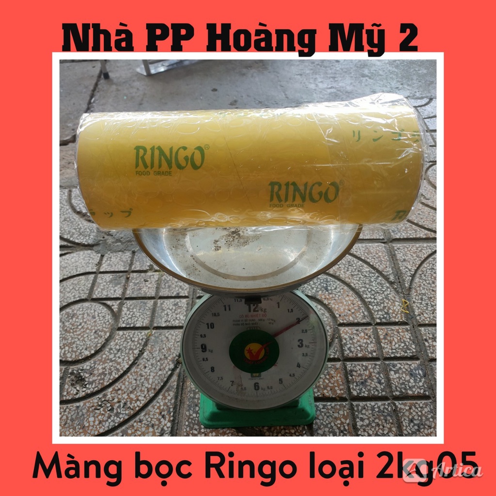 Màng bọc thực phẩm RINGO( 30X500m không hộp )Màng co bọc thực phẩm cuộn bọc phẩm hàng công ty