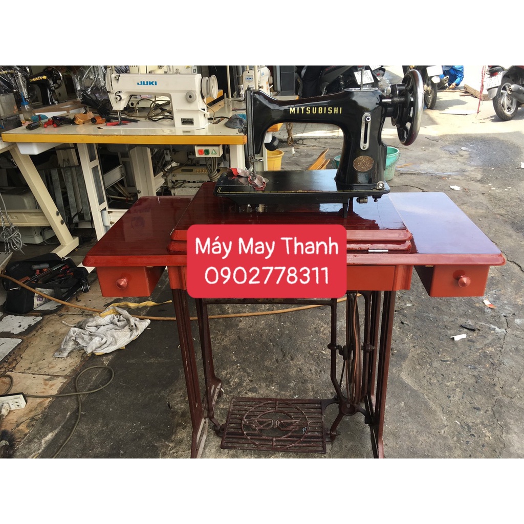 MÁY MAY GIA ĐÌNH CỔ ĐIỂN MITSUBISHI ĐẦU BẠC NHẬT NỘI ĐỊA