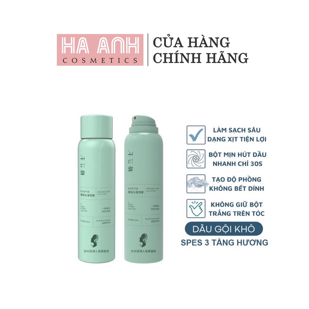 DẦU GỘI KHÔ WASHING FREE