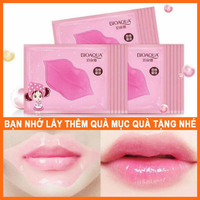 Mặt Nạ Môi Collagen Cherry Images Giúp Môi Mềm Mại Hồng Hào Cằn Bóng Dưỡng Cấp Ẩm Cho Môi