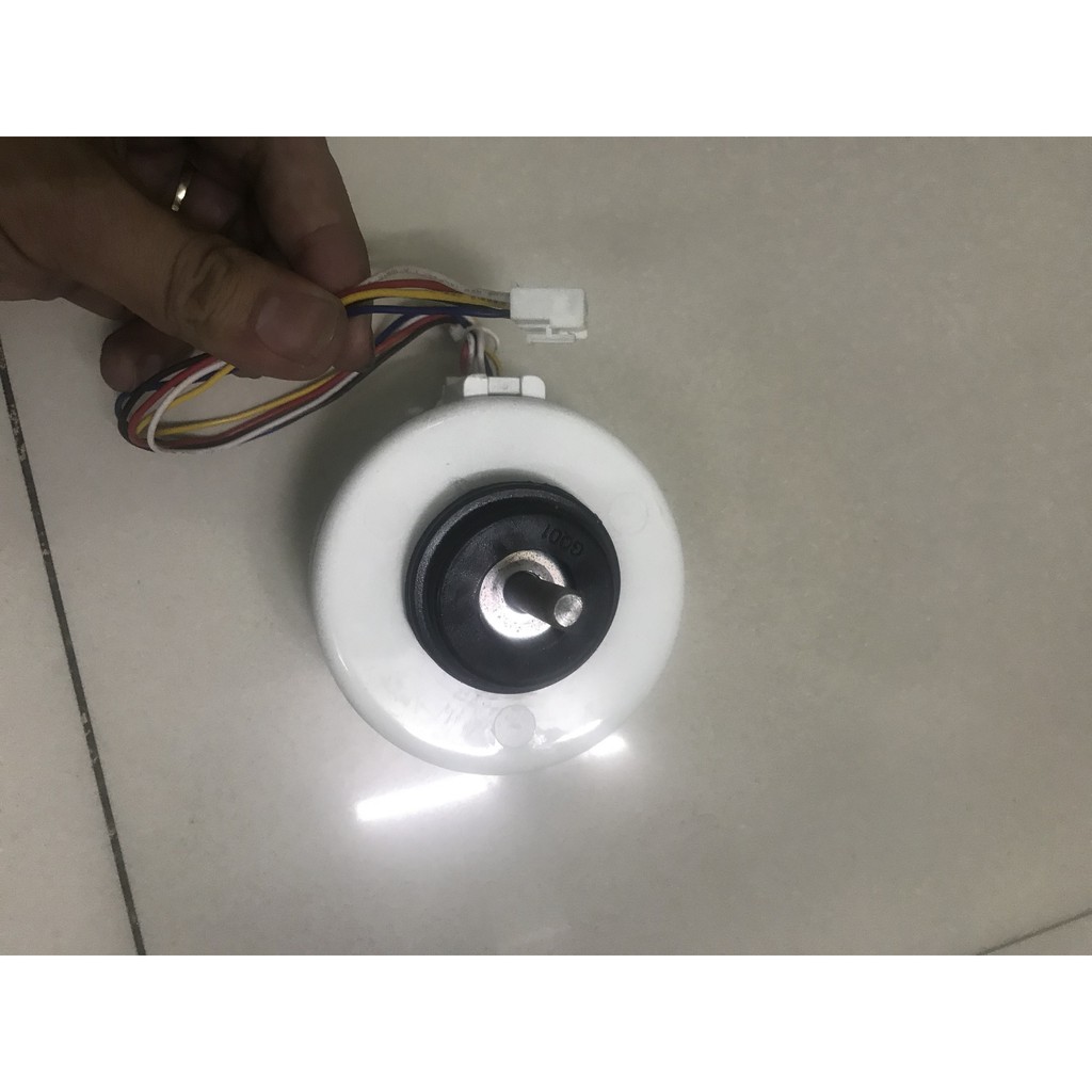 Motor quạt mặt lạnh điều hòa, trục ngắn, 15w, 5 dây / mô tơ quạt đầu lạnh máy lạnh