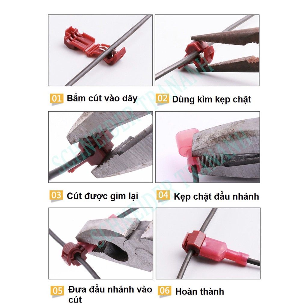 30 bộ cút nối dây điện chữ T cho đèn downlight