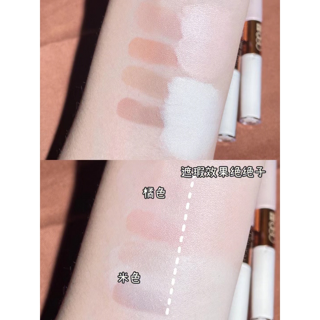 Kem Che Khuyết CAPPUVINI Điểm Dạng Lỏng Hai Đầu Kiềm Dầu Lâu Trôi