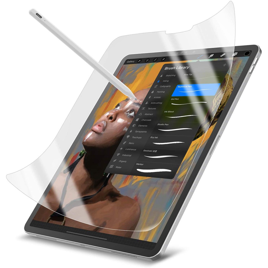 iPad Tấm bảo vệ màn hình giống như giấy Film dành cho iPad 8th 7th 10.2 iPad air 4 10,9 inch pro11 pro 10.5 6th 5th 9.7 air3 air2 air1 iPad234 iPad mini54321 Vẽ kết cấu phù hợp với