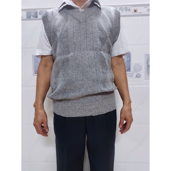 Áo len nam sat nách