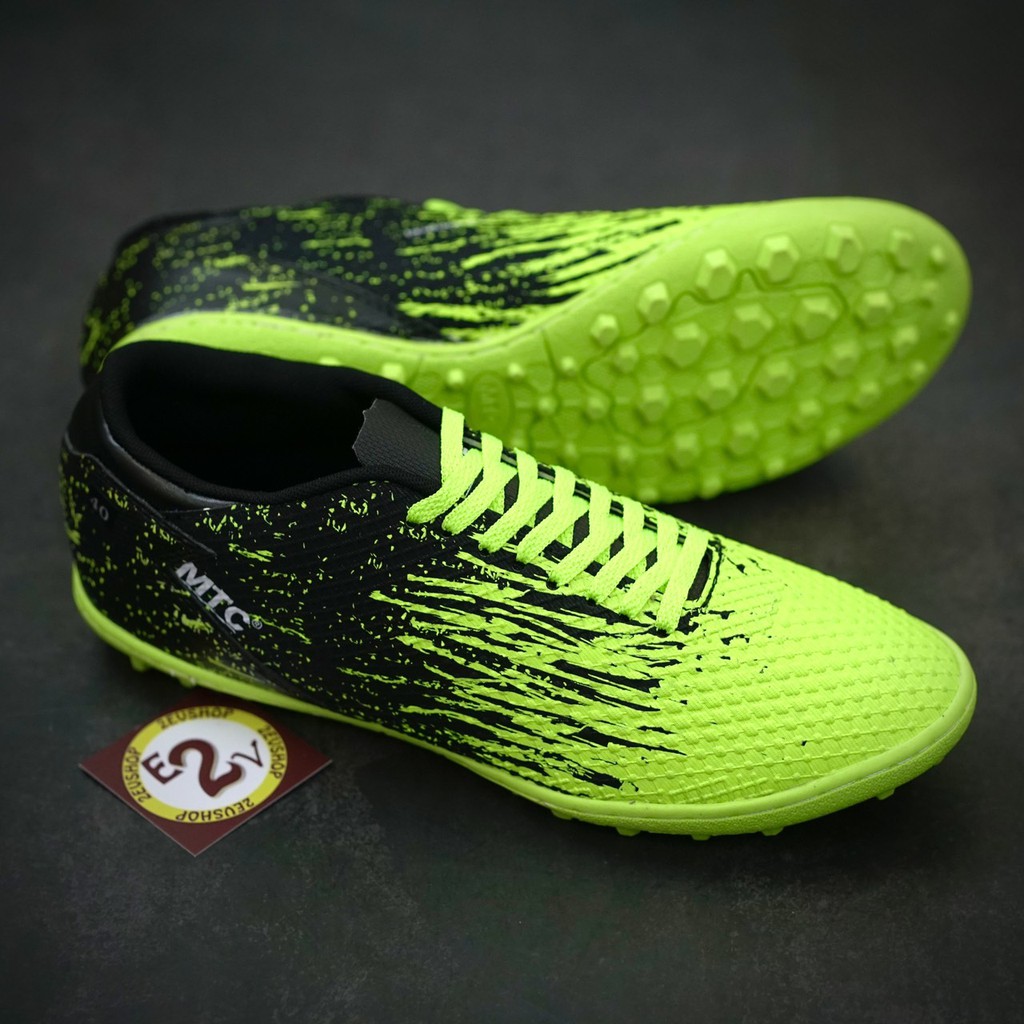 Giày đá bóng nam MTC Faster Colorful, giày đá banh thể thao cỏ nhân tạo đế mềm - 2EVSHOP