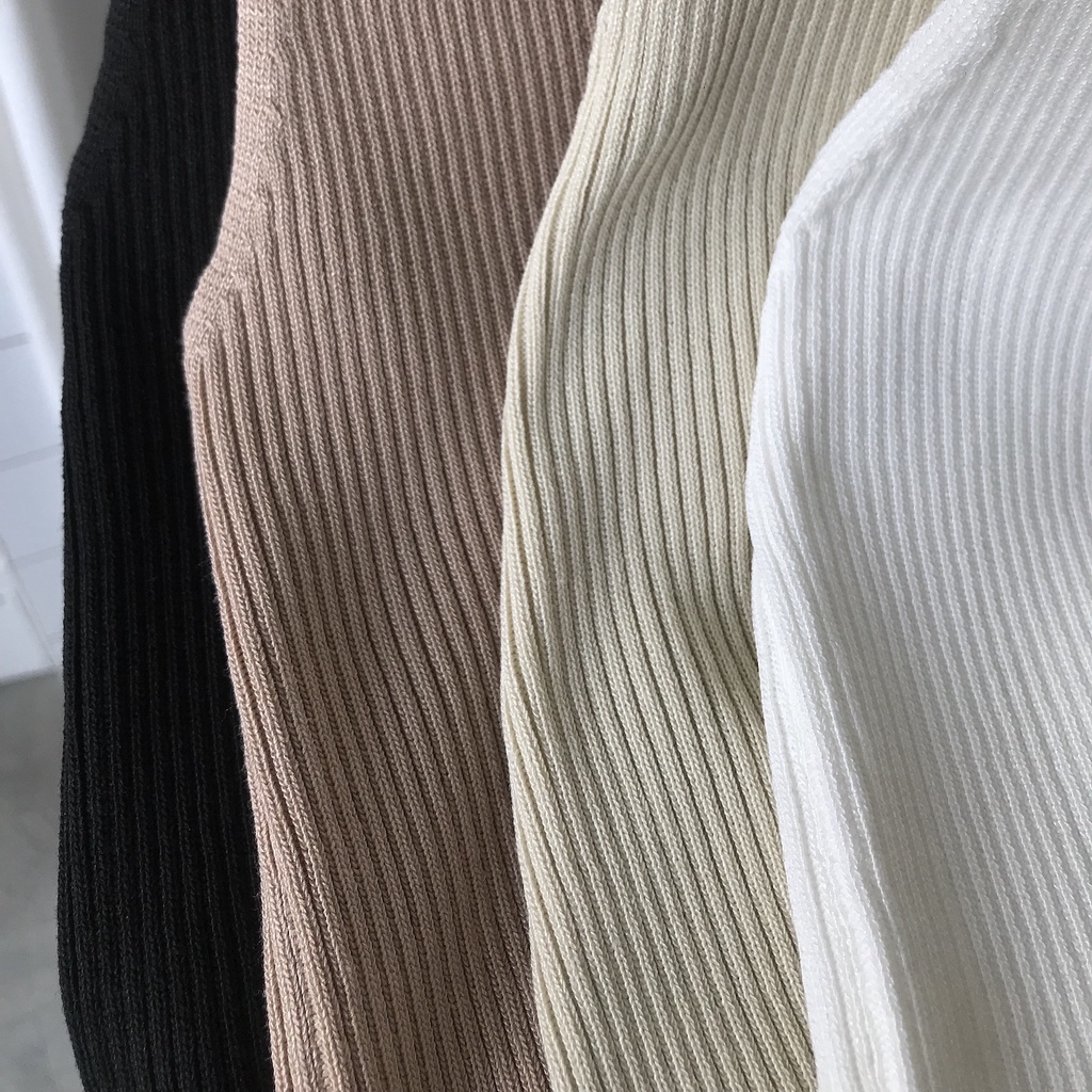 Áo polo thun dệt sát nách cổ V - AT2178