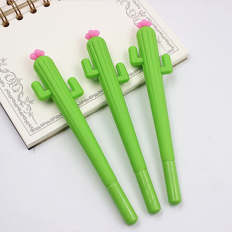 Dễ Thương Bút Mực gel Hình Cây Xương Rồng Đáng Yêu