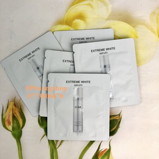 10 Gói Tinh Chất Ohui Dưỡng Trắng Da, Mờ Sạm Nám và Chống Lão Hóa - Serum Ohui Extreme White Snow Vitamin 1ml/gói