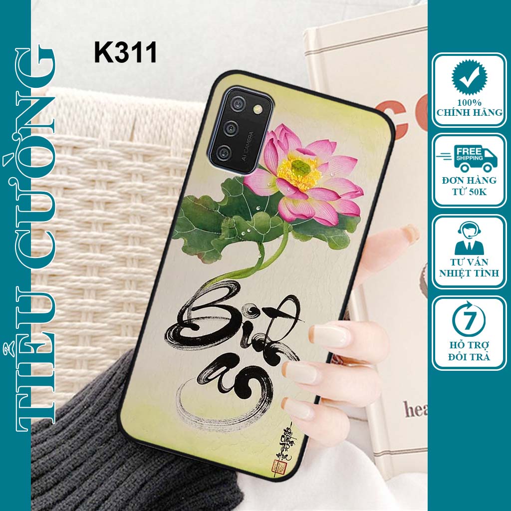 Ốp Samsung A02s / A03s in hình thư pháp siêu đẹp, bền và rẻ