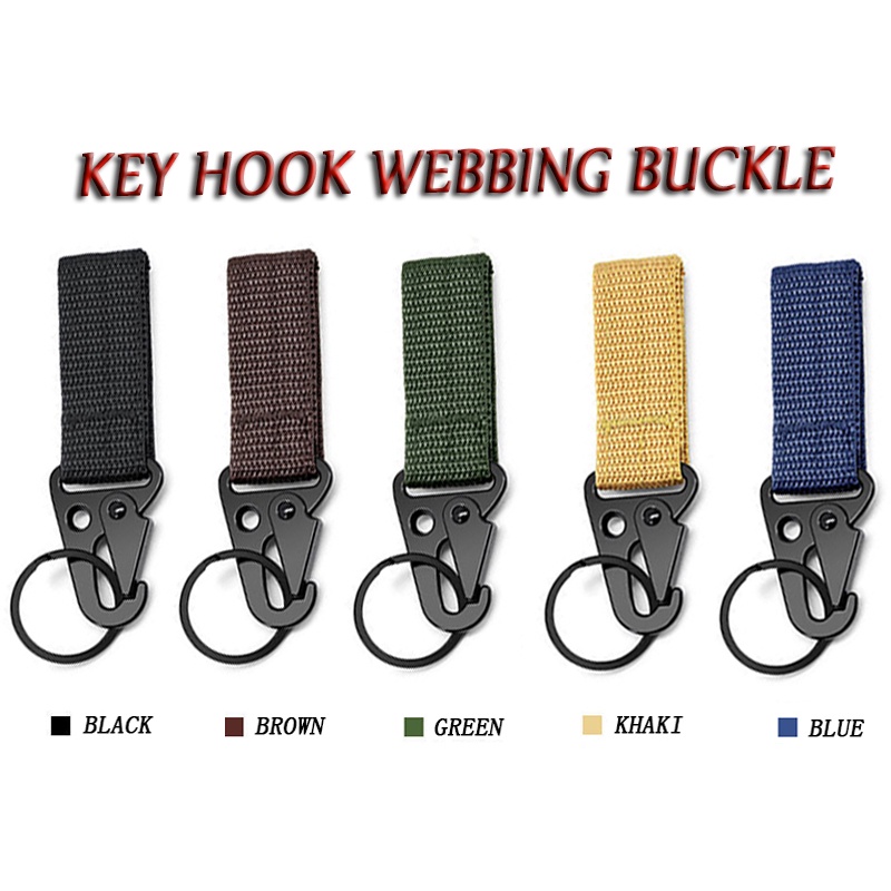 Móc Khóa Carabiner Bằng Nilon Chất Lượng Cao