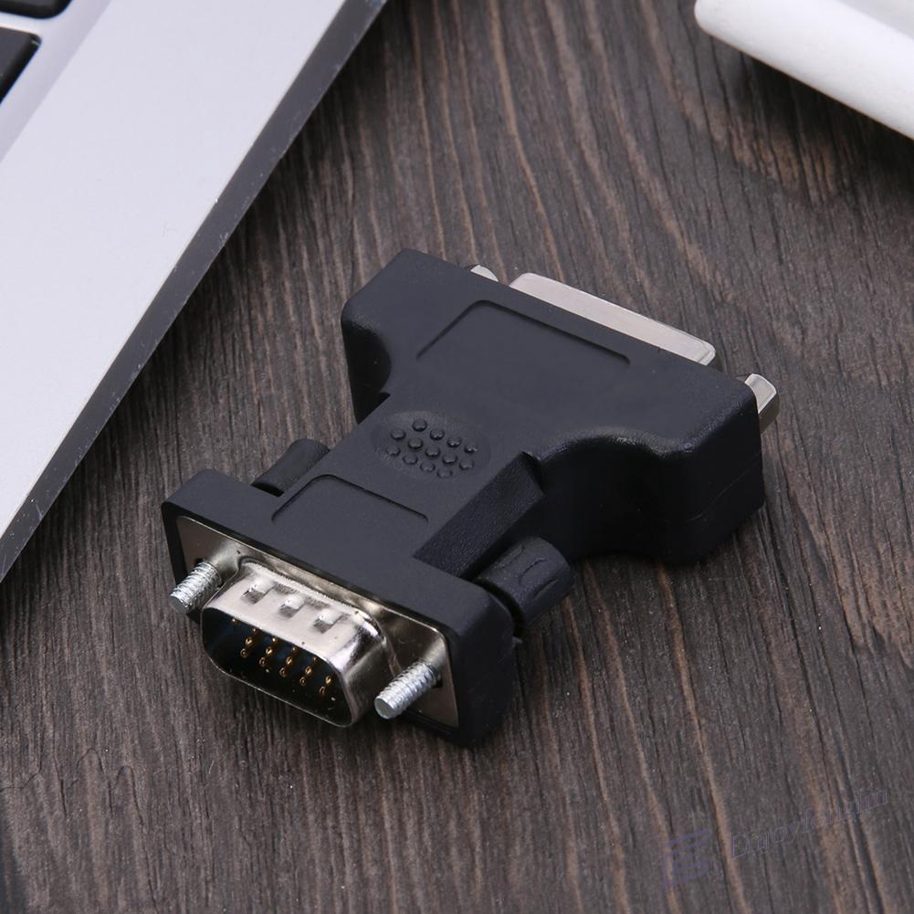 Cáp Chuyển Đổi Từ Đầu Cắm Dvi 24+5pin Sang Đầu Cắm 15pin Vga