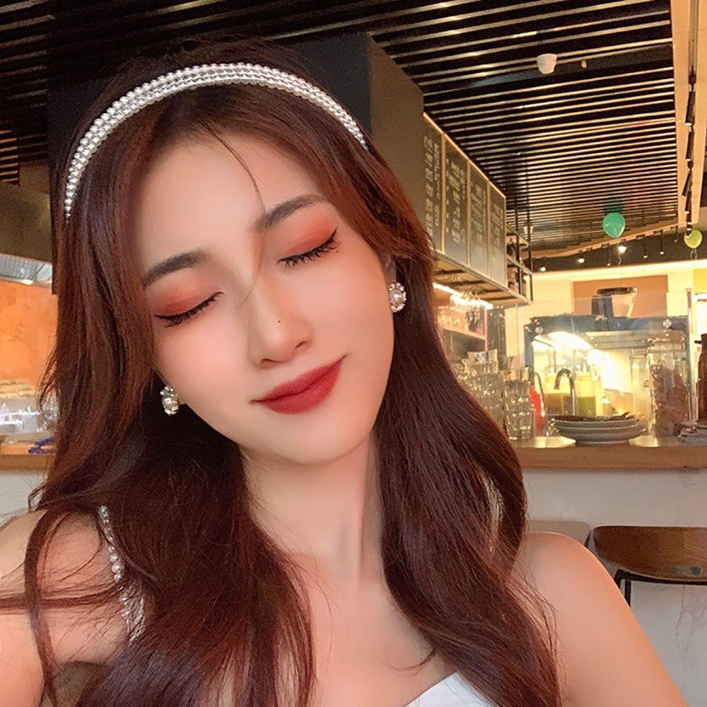 EXPEN Cài Tóc Ba Lớp Đính Ngọc Trai Sang Trọng Cho Cô Dâu