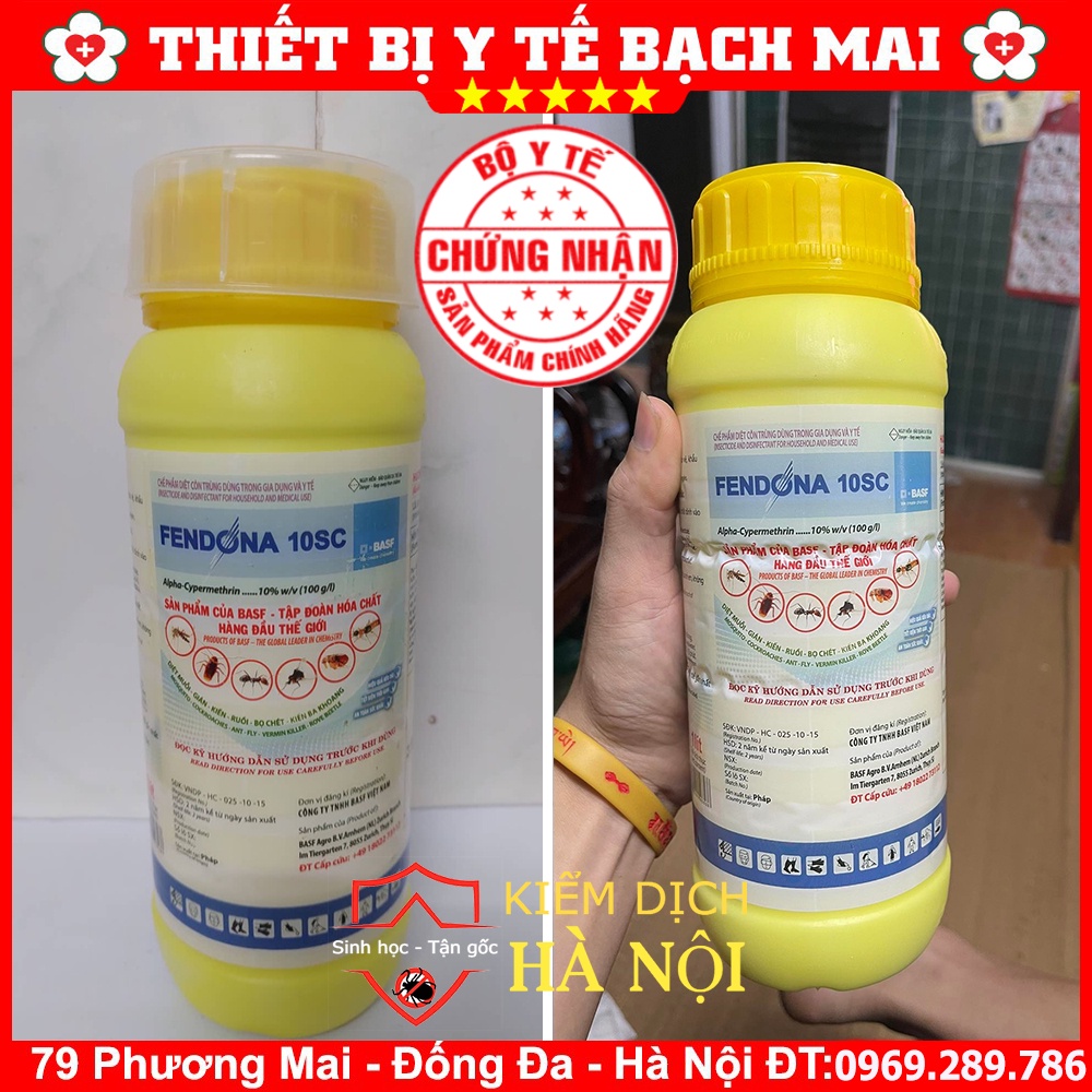 [Chính Hãng] Thuốc Diệt Côn Trùng Fendona 1000ml - Diệt Côn Trùng Tận Gốc