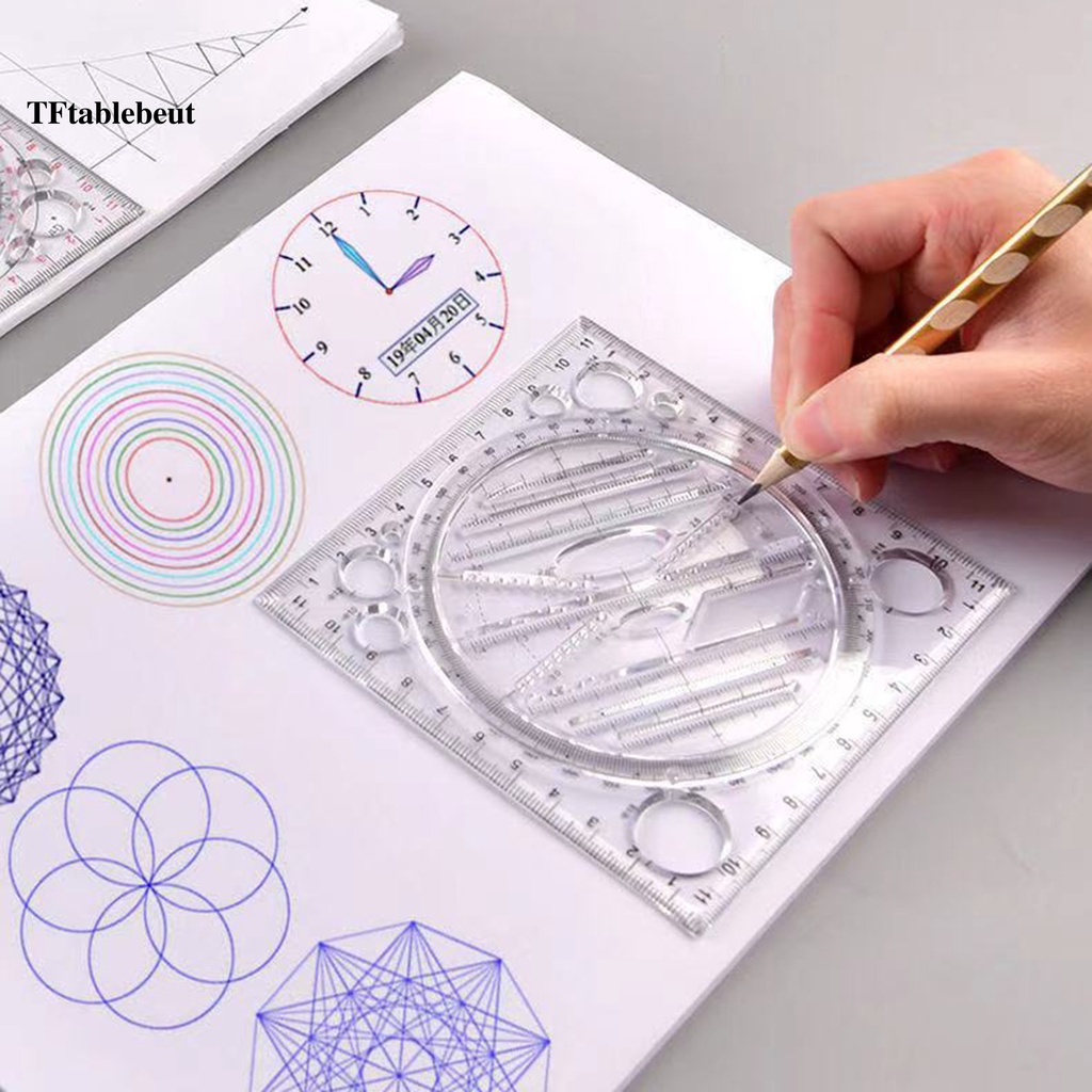 Thước Đo Góc Rộng Độ Chính Xác Cao Bằng Nhựa Tiện Dụng