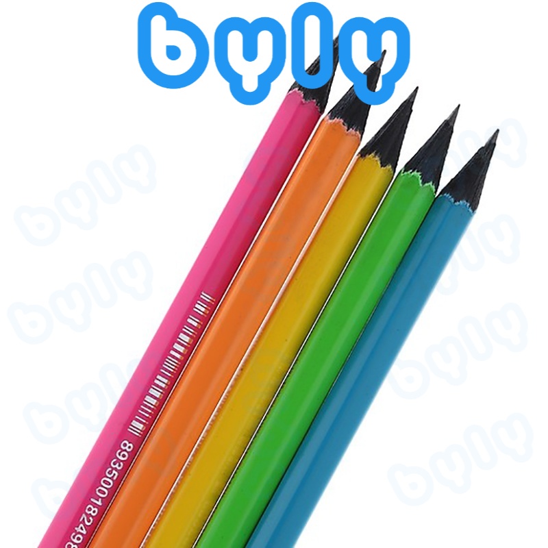 [Ship hoả tốc] Bút chì gỗ (chọn màu) Neon nổi bật 𝑻𝒉𝒊𝒆̂𝒏 𝑳𝒐𝒏𝒈 GP-C01 - ByLy Store