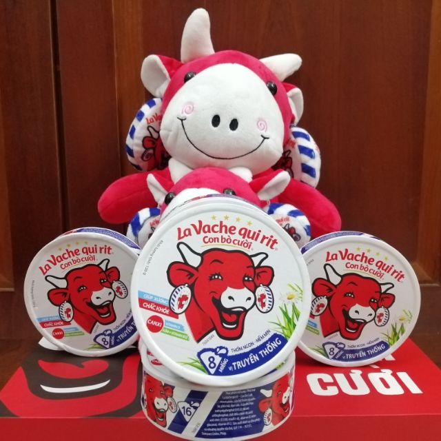 PHÔ MAI CON BÒ CƯỜI 8 MIẾNG - 16 MIẾNG