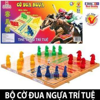 Bộ Cờ Đua Ngựa LIÊN HIỆP THÀNH - Cờ Cá Ngựa Bằng Nhựa Cao Cấp