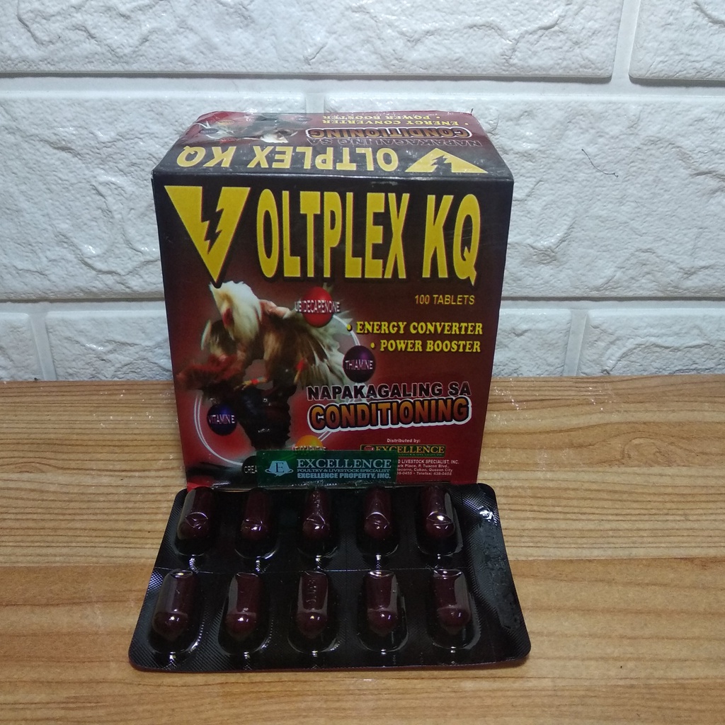 Voltplex kq Tăng bo cho gà sắp đá vỉ 10 viên hàng Phi