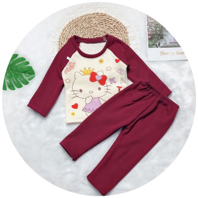 Xả SET NỈ LÔNG SIÊU ẤM 6 MẪU CHO BÉ